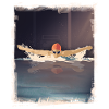 Butterfly swimming gift float