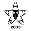 Halloween Skull with Clown Mask Design
