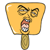 Popsicles Orange Cartoon Comic