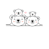 Polar Bear Family