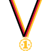 Medaille Platz 1
