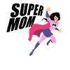Supermom super heroine mothers day