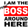 I'm the real boss, real boss, couple, couple