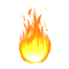 Flamme flammer brann brenne brannvesen