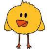 Cute Chick Bird