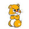 snapped hamster