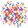 A herringbone pattern