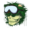 Skull Skull Biker Cool