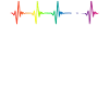 Roller Blade Rainbow Heartbeat