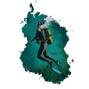 diving