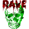 Rave Acid Skull