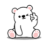 Eisbär Peace