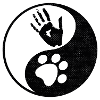 Dogs paw handprint harmony gift