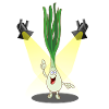 Dancing party leek