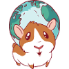 Hamster, earth, earth day