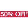 Cheaper sale reduced 50% off