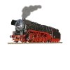 Steam locomotive railway gift idea