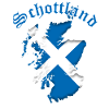 Scotland map outline flag
