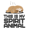 Sloth is my Spirit Animal