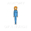 Anatomie drôle d'une infirmière