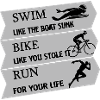 Triathlon Swim Bike Run