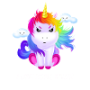 Unicorn i Love Metal Heavy Metal Metaller Gift