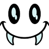 kleines monster smiley