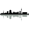 Skyline Dortmund Schatten