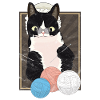 Rente Katze Stricken Geschenk Shirt