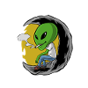 Alien Cigarette Smoking Weed Weed