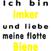Ich bin Imker..