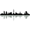 Skyline Hamburg Schatten