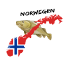 Norwegia dorsza karta dorsza hunter prezent