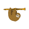 Clarinet Sloth