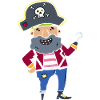 Funny pirate