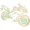 Green Motorcycle Gift
