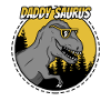 Cadeau de dinosaure fête des pères papa TRex T-Rex