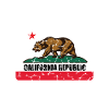 Californien Californien Våbenskjold Flag Bjørn Gave