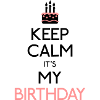 keep calm birthday