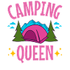 Camping Queen - Camping graphic