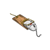 Gamer mouse trap computer mouse