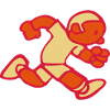 tegning løping jogging løp morsom vintage run