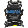 0793 D truck black