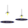 Falcon Heavy Dragon missile landing