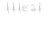 Heartbeat ECG motorcycle