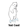 not cool polar bear