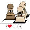 Chess, pawn, chess