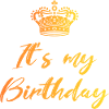 It's my birthday