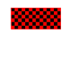 Checkered Checker Black Red