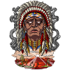 Native American Chief Indian Headdress